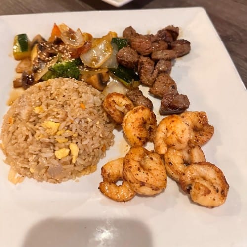 Steak & Shrimp.