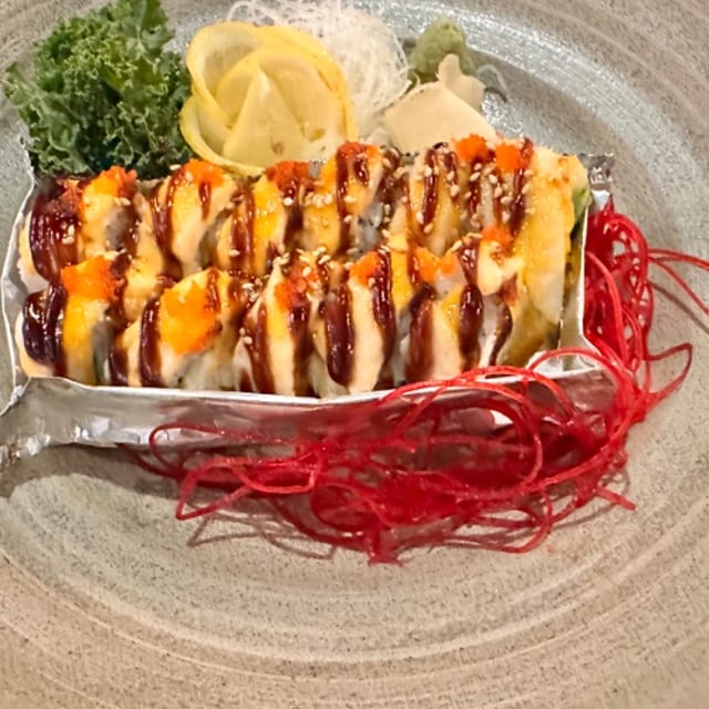 Baked Snow Roll.