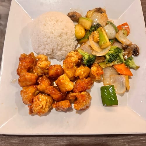 Orange Chicken.