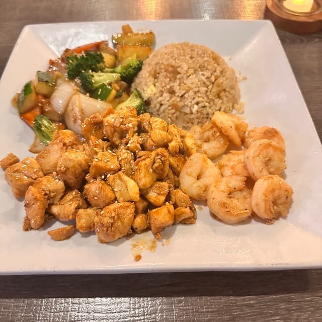 Chicken & Shrimp.