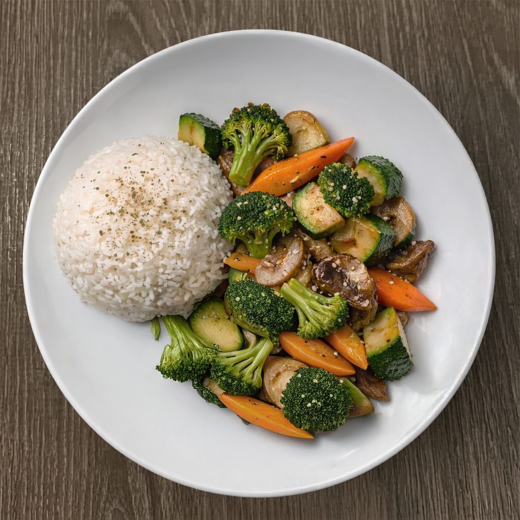 Vegetarian Teriyaki.