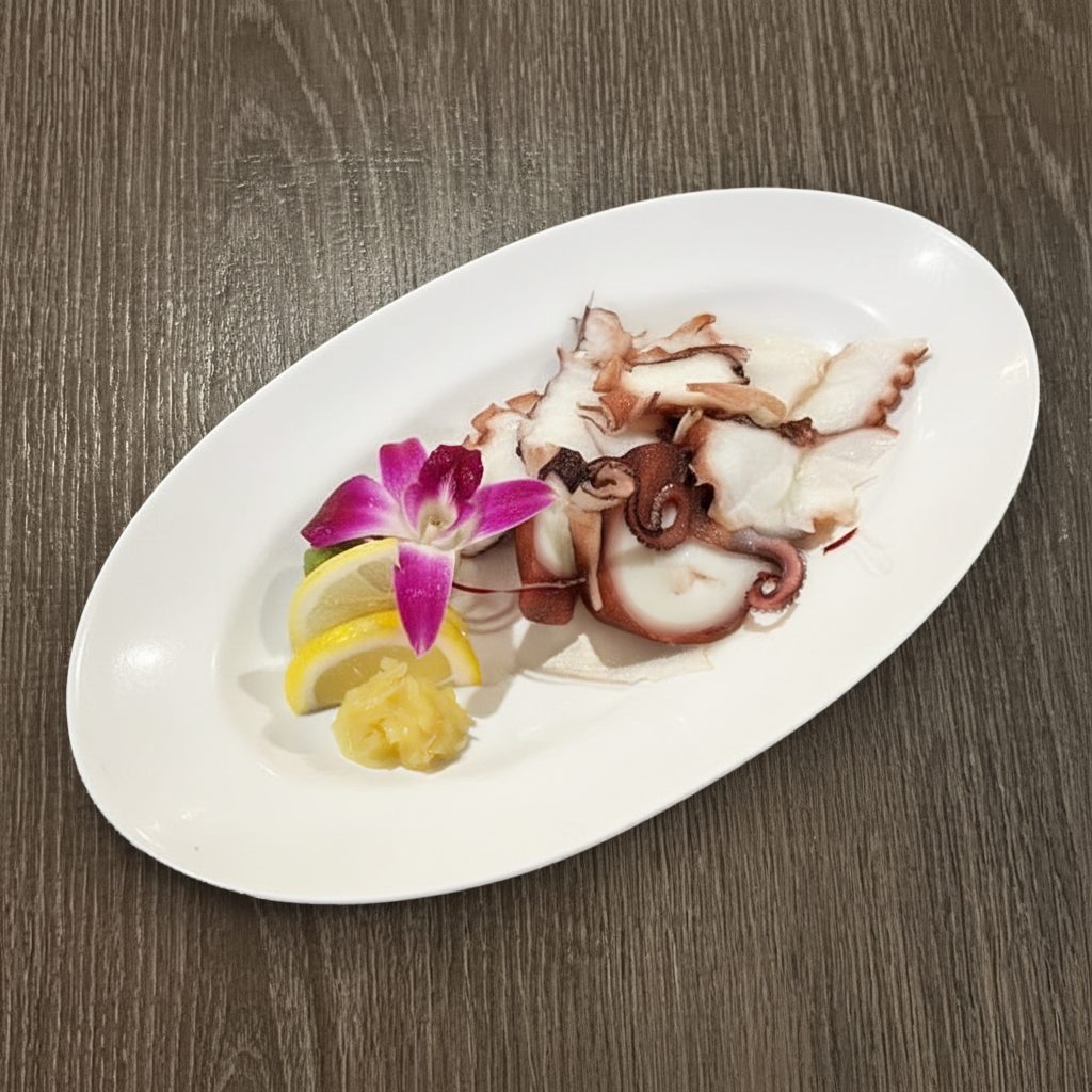 Octopus (Sashimi).