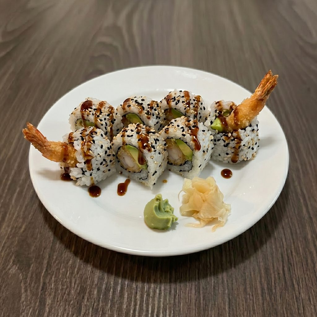 Tempura Shrimp Roll.