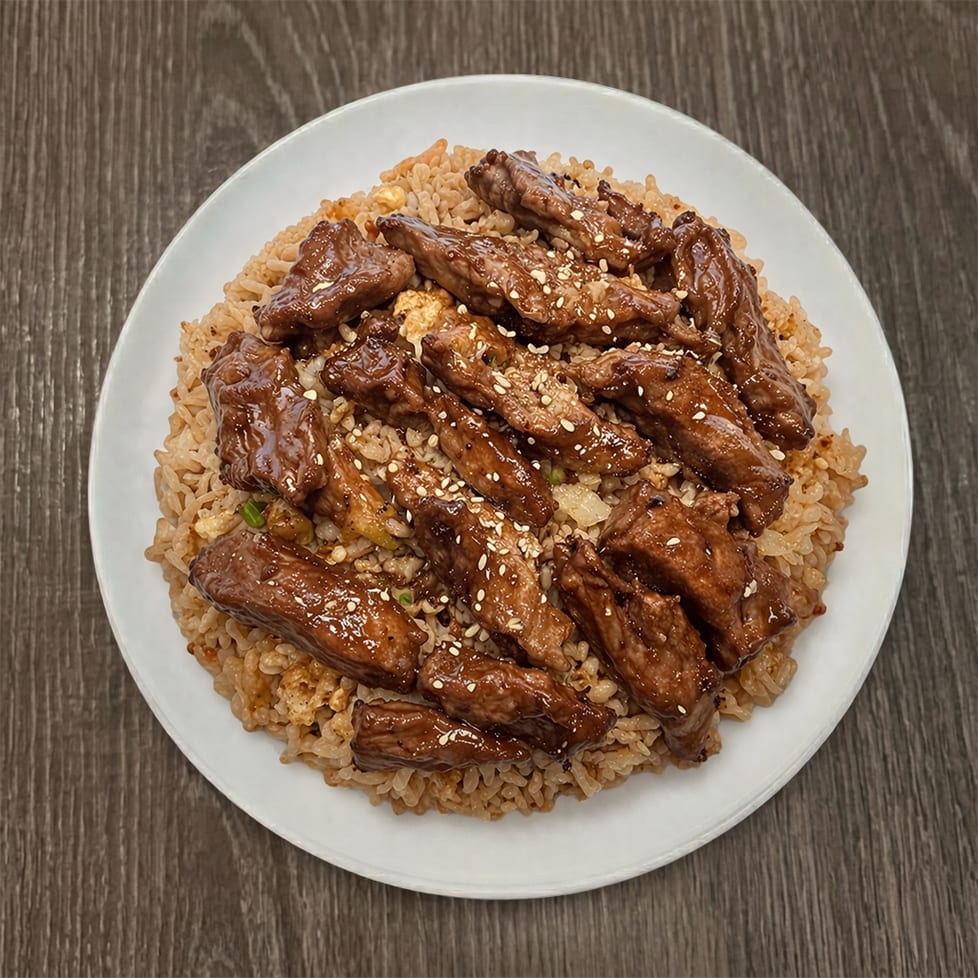 Beef Fried Rice.