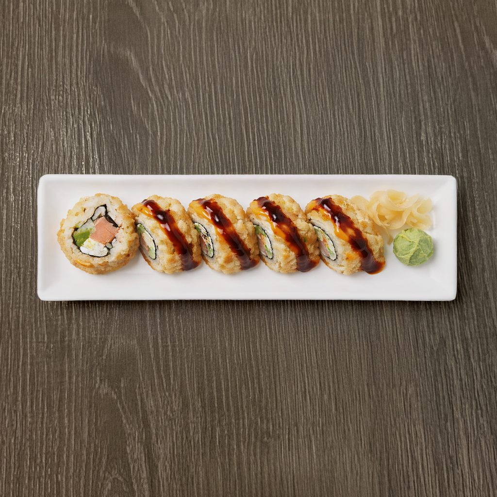 Tempura Philadelphia Roll.