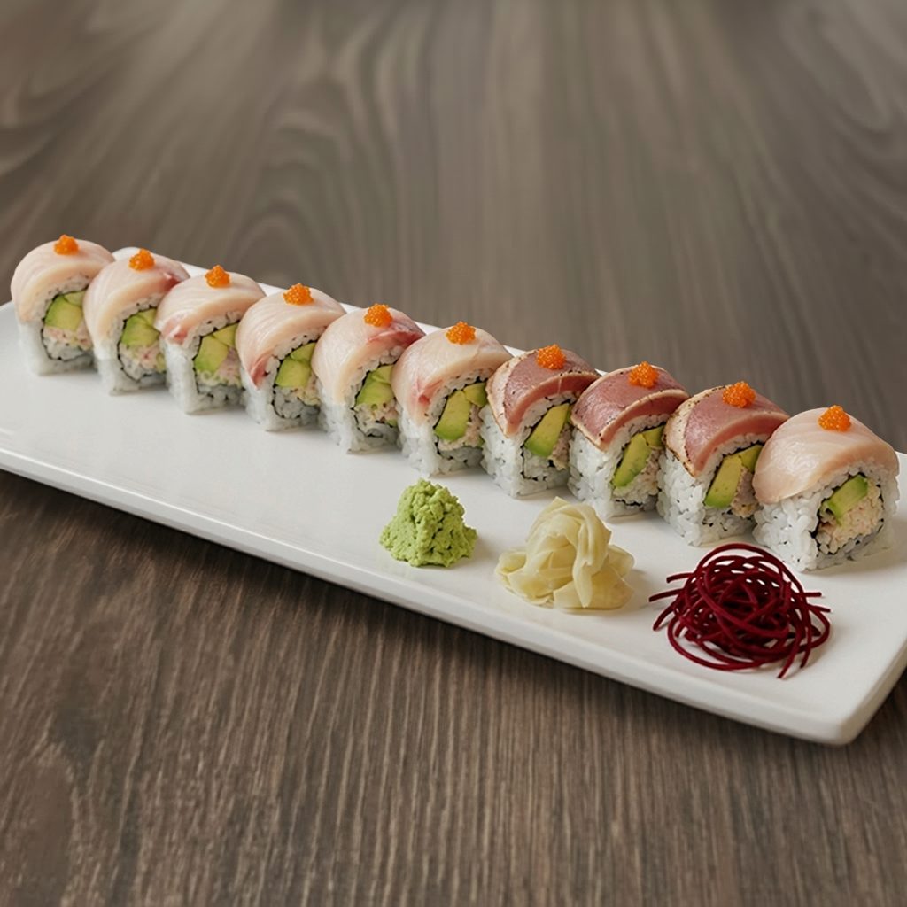 Hamachi Roll.