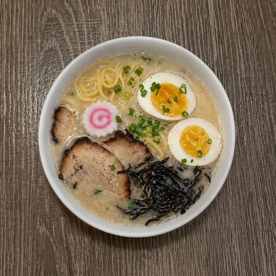 Spicy Tonkostu Ramen.