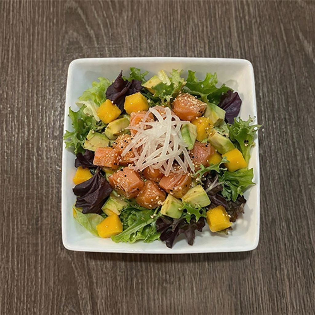 Salmon Mango Salad.