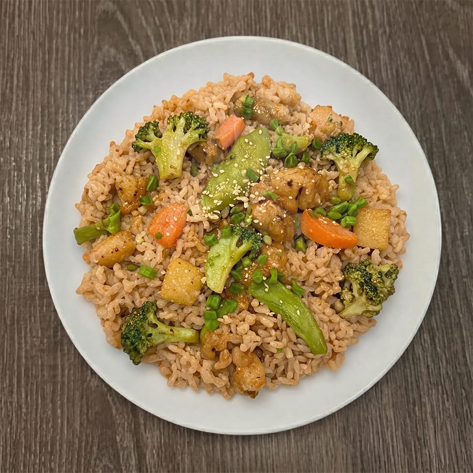Vegetable Fried Rice.