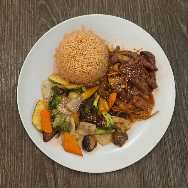 Beef Teriyaki.