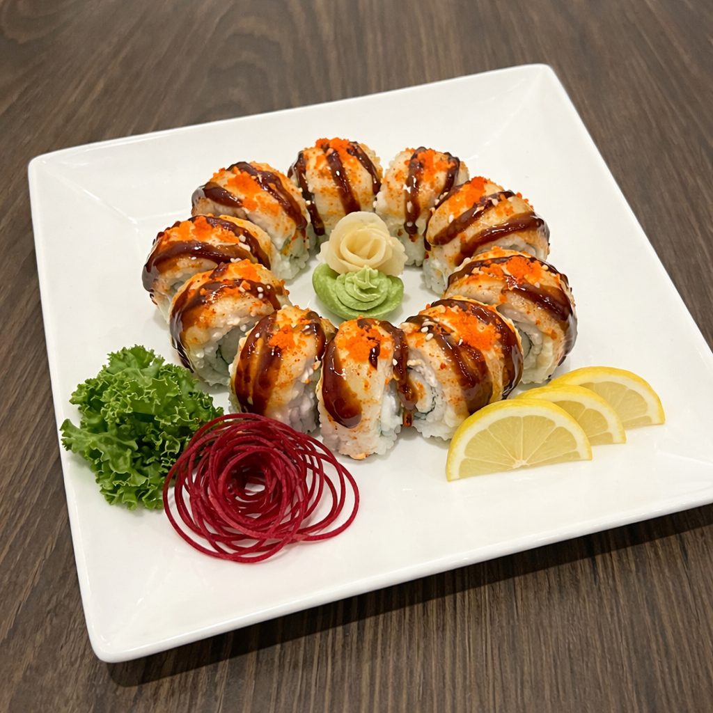 Baked Snow Roll.