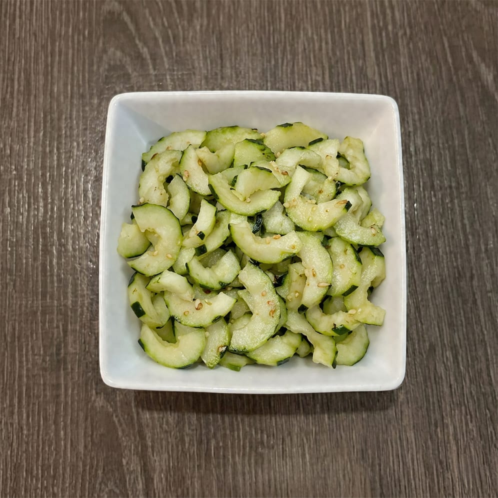 Sunomono (Cucumber Salad).