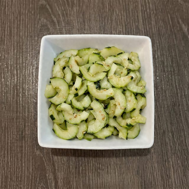 Sunomono (Cucumber Salad).